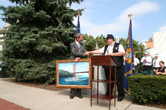 Presentation of Ship's Painting